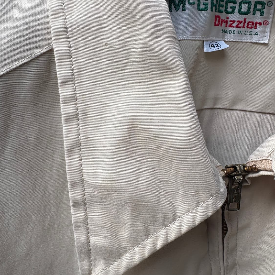 60‘s 맥그리거 드리즐러 made in u.s.a 상품이미지3