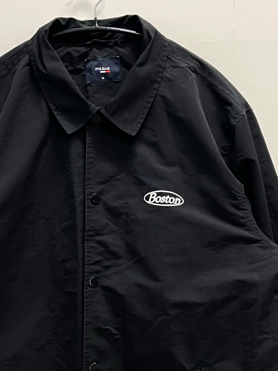 폴햄 보스턴 코치 자켓 블랙 상품이미지3