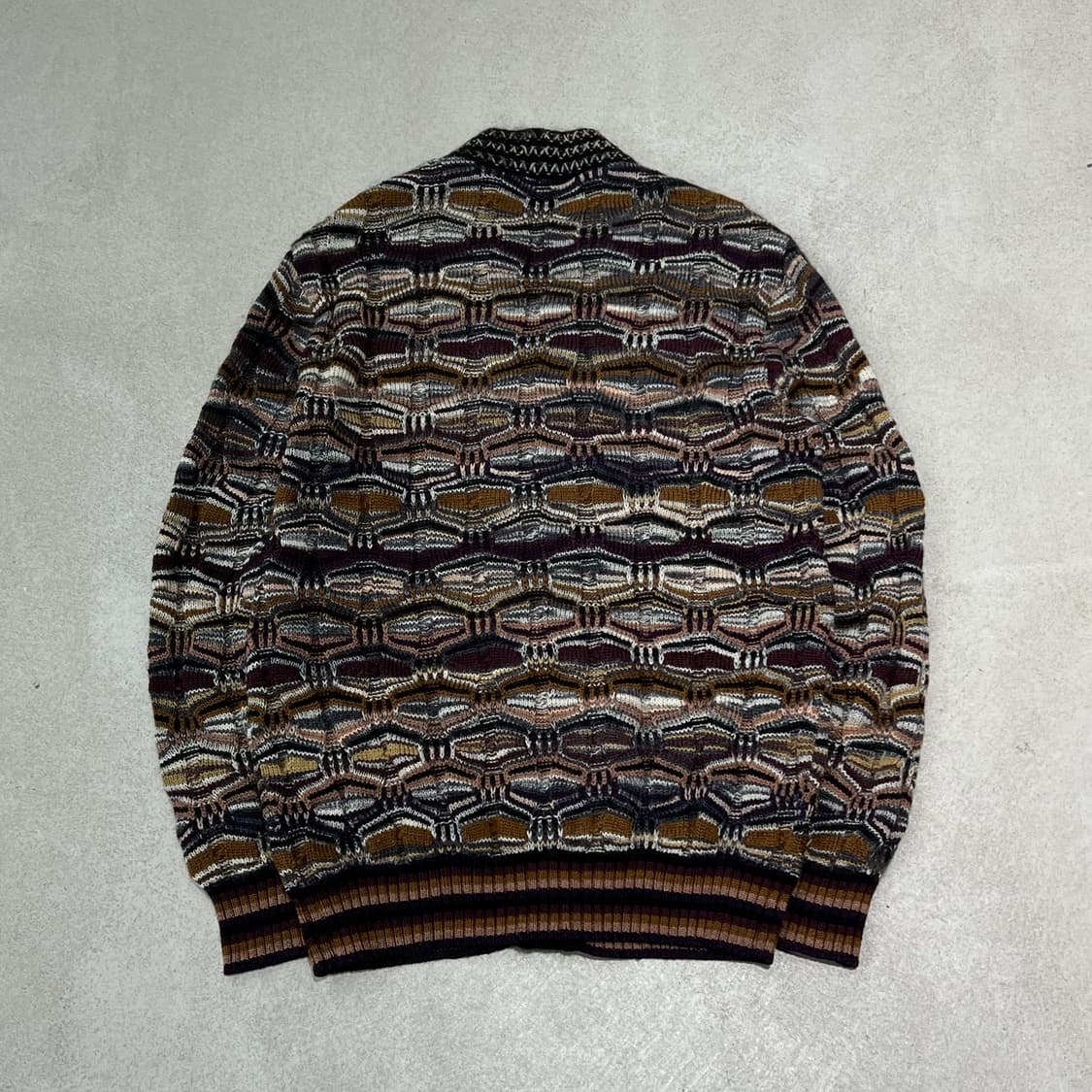 미쏘니 케이블 니트가디건 s10175 상품이미지2