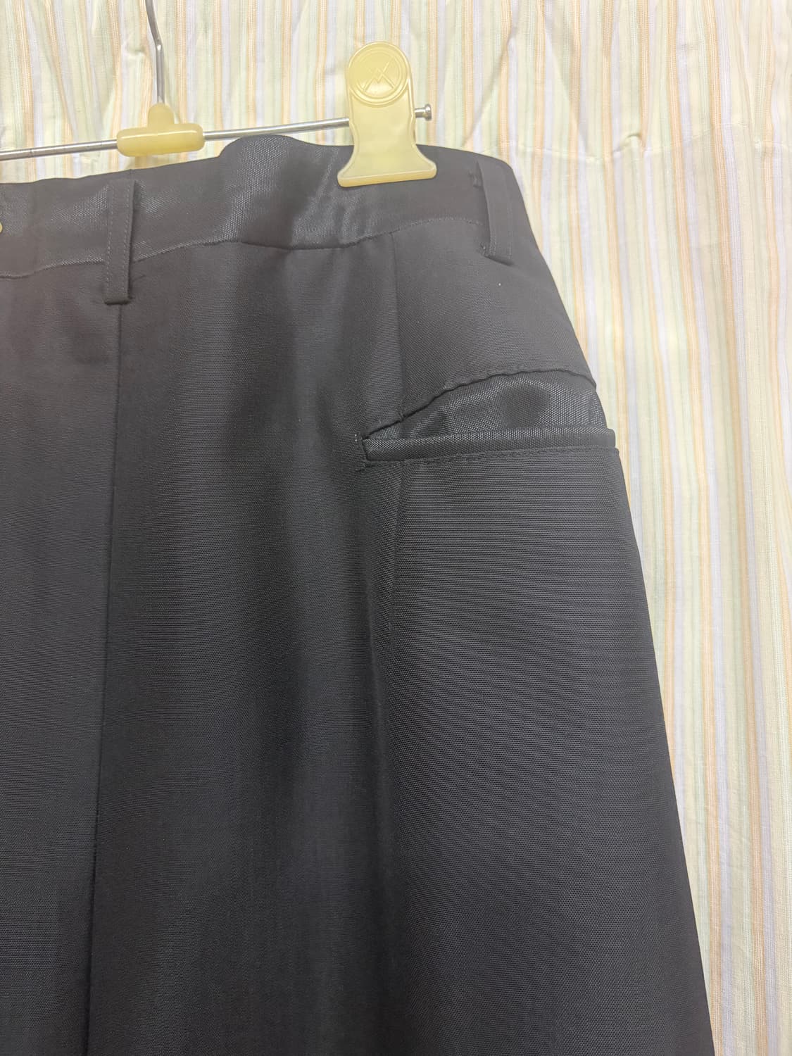 꼼데가르송 블랙 랩 스커트 상품이미지4