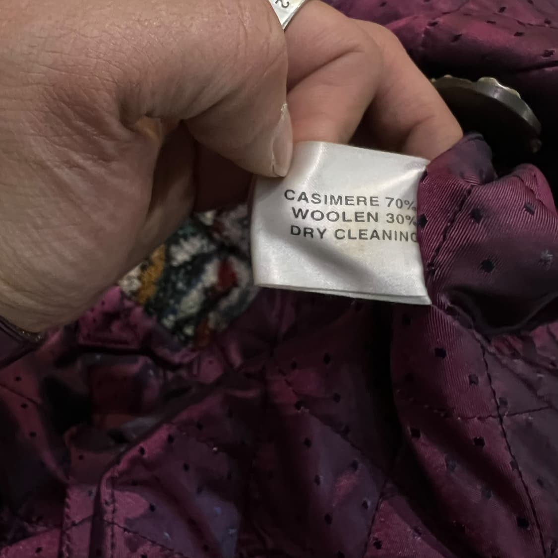  미쏘니 울 캐시미어 롱 코트 y13933 상품이미지8