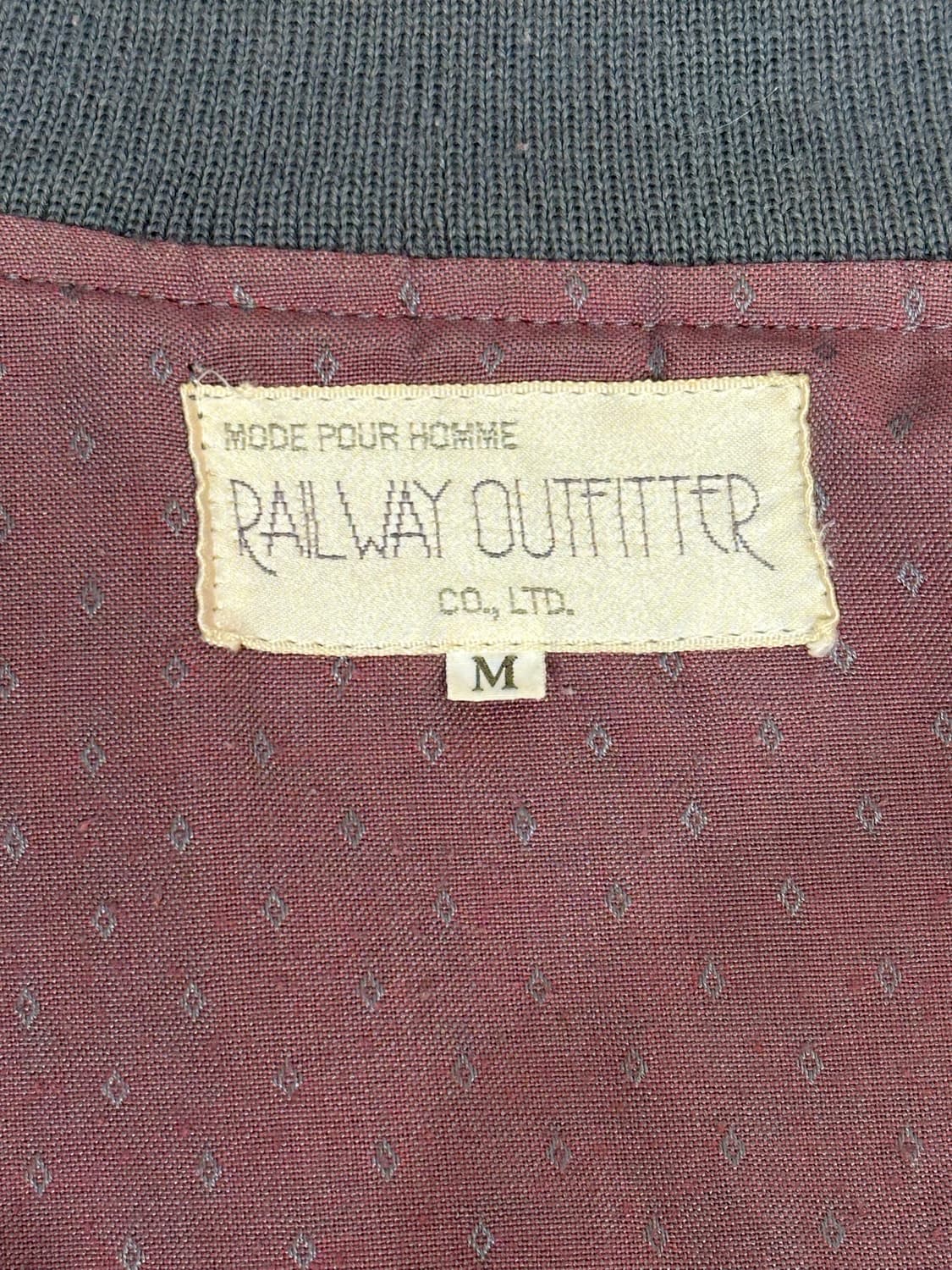 일본 빈티지 그린 배색 코치 바시티 자켓 M 상품이미지6