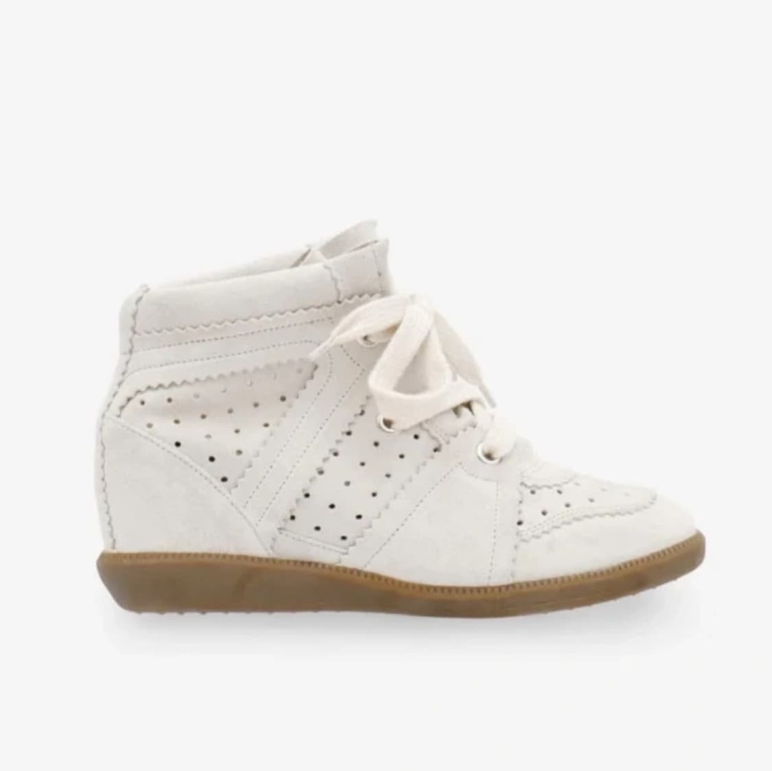 새상품 이자벨마랑 BOBBY 가죽 웨지 스니커즈 235 상품이미지1