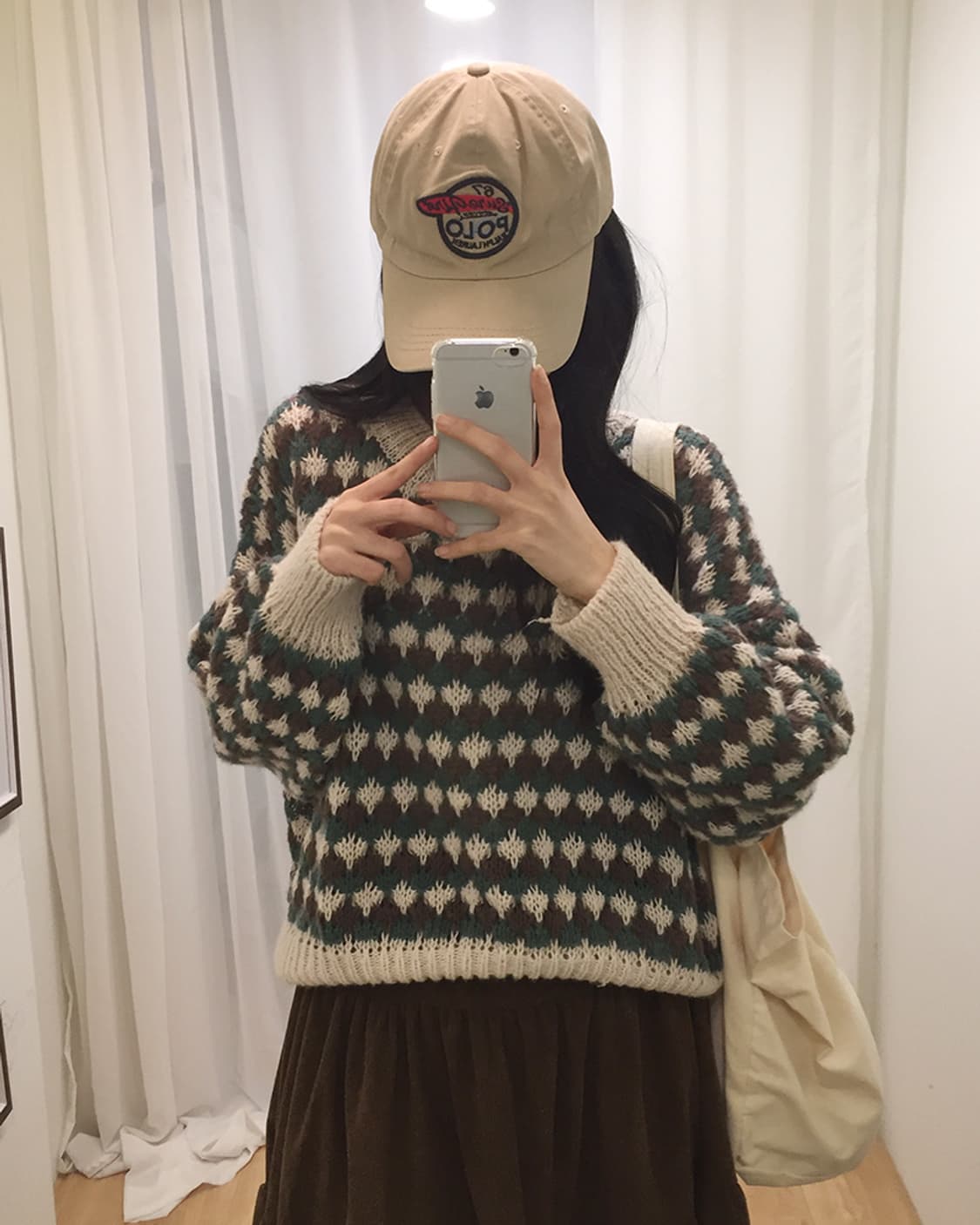Women's Vintage Knit 100 상품이미지3