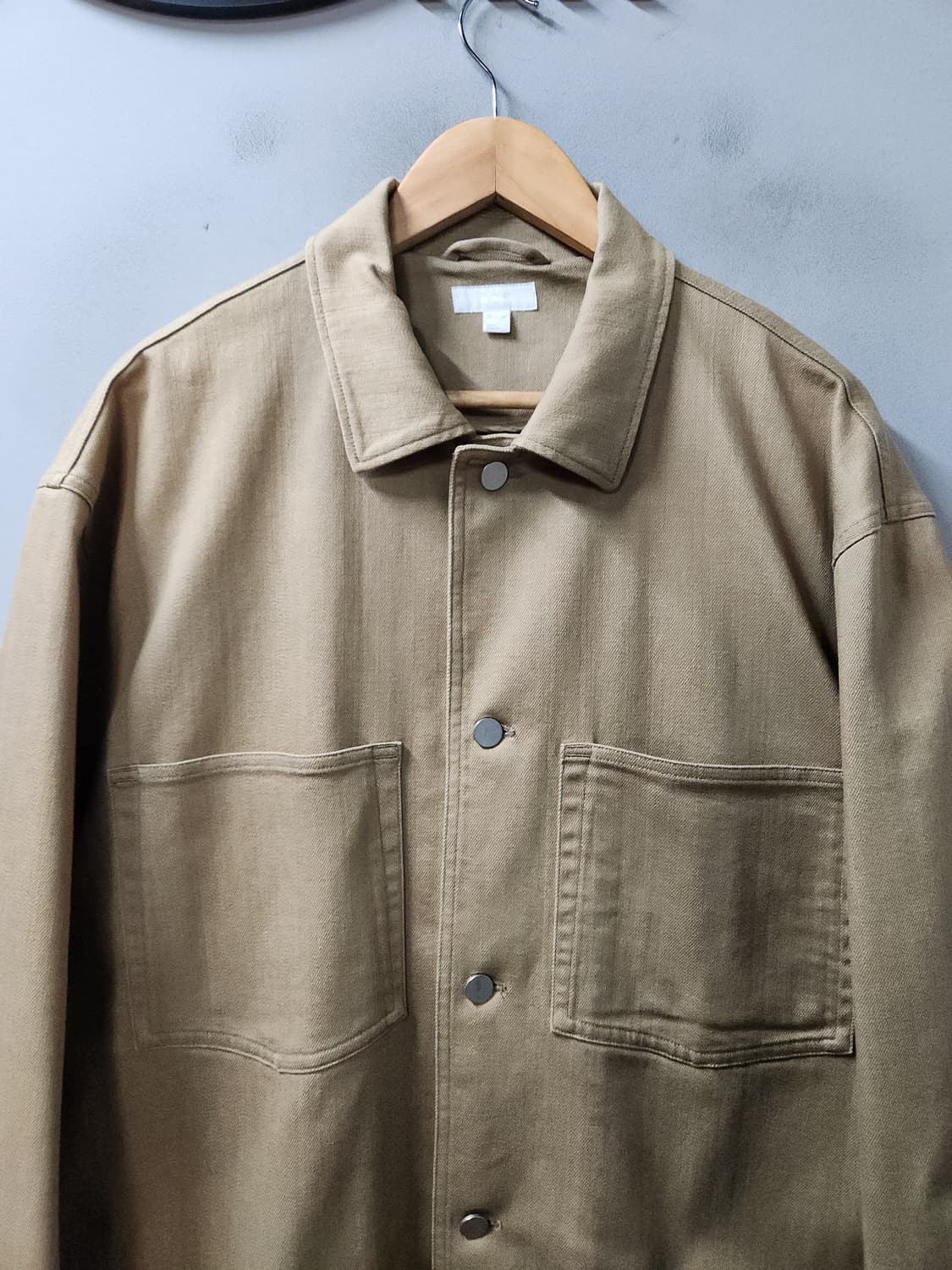 코스 COS 릴렉스드핏 투포켓 트윌 워크 자켓 상품이미지3