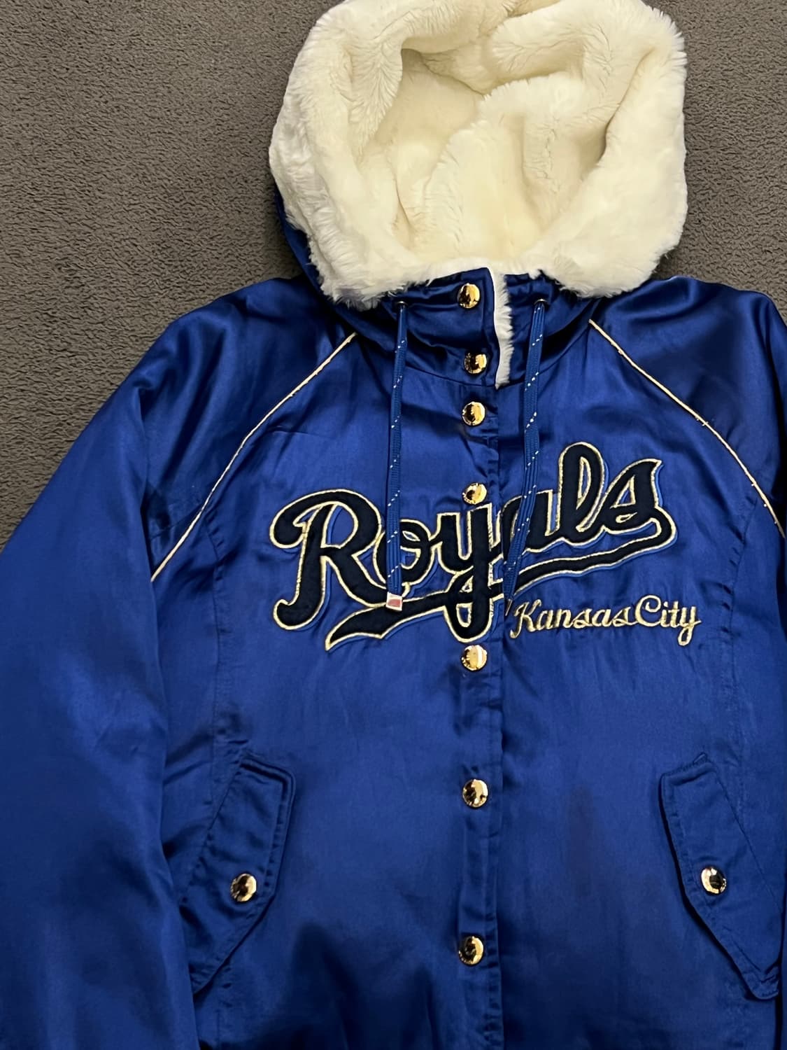 MLB 빈티지 캔자스시티 크랍 바시티 처분  상품이미지2