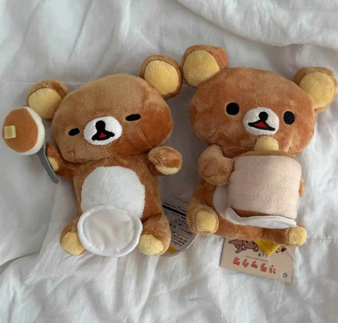 산엑스 리락쿠마 고전 팬케이크 인형 세트 상품이미지1
