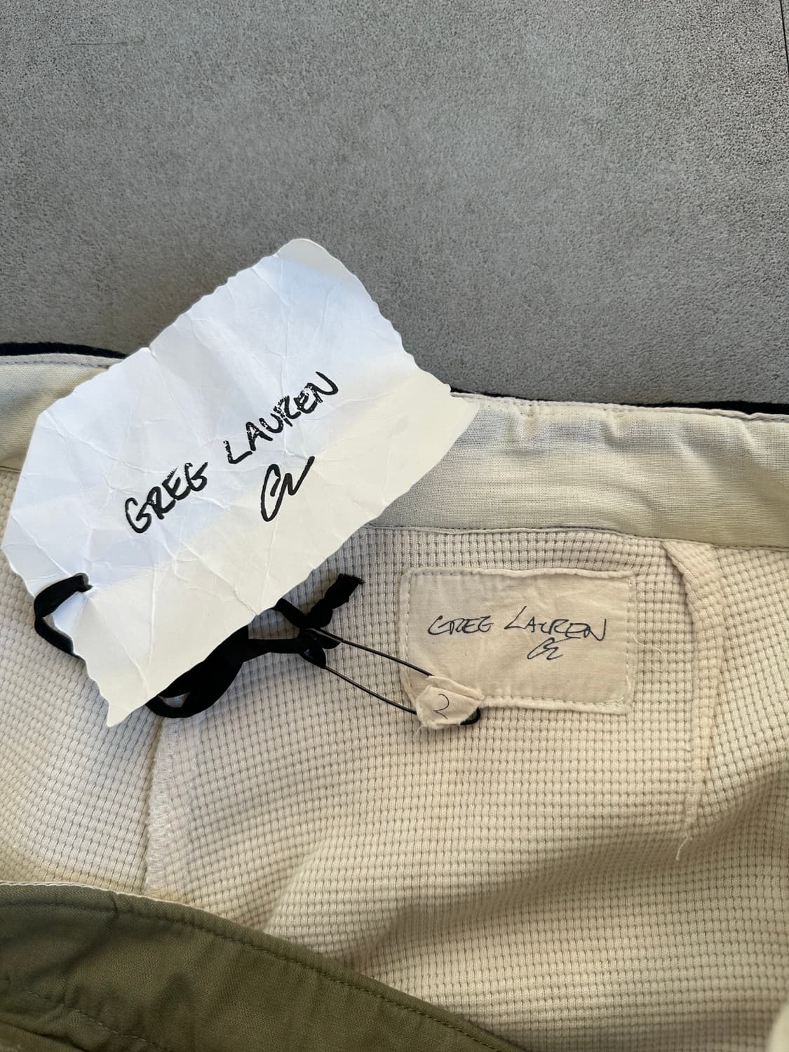 그렉로렌 리빌드 50/50 아카이브 레이어드 팬츠 상품이미지8