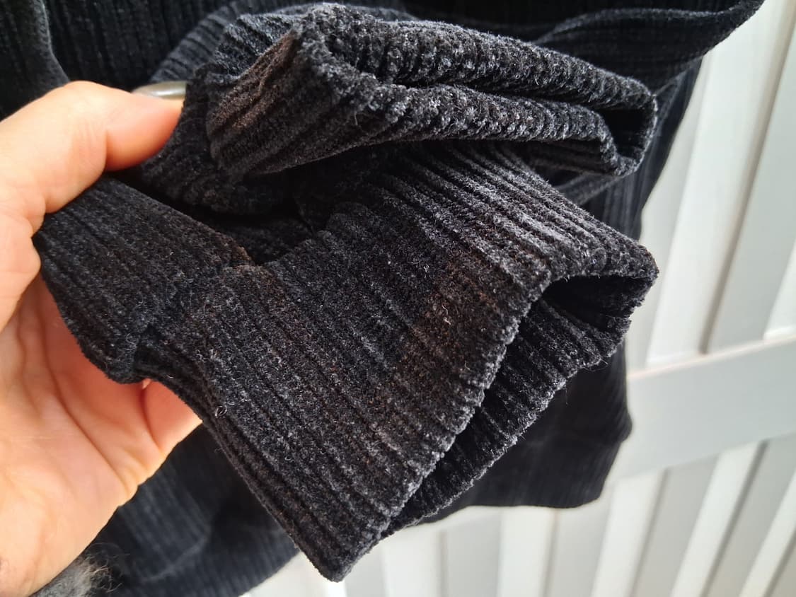 블랙 코듀로이 후드티 상품이미지5