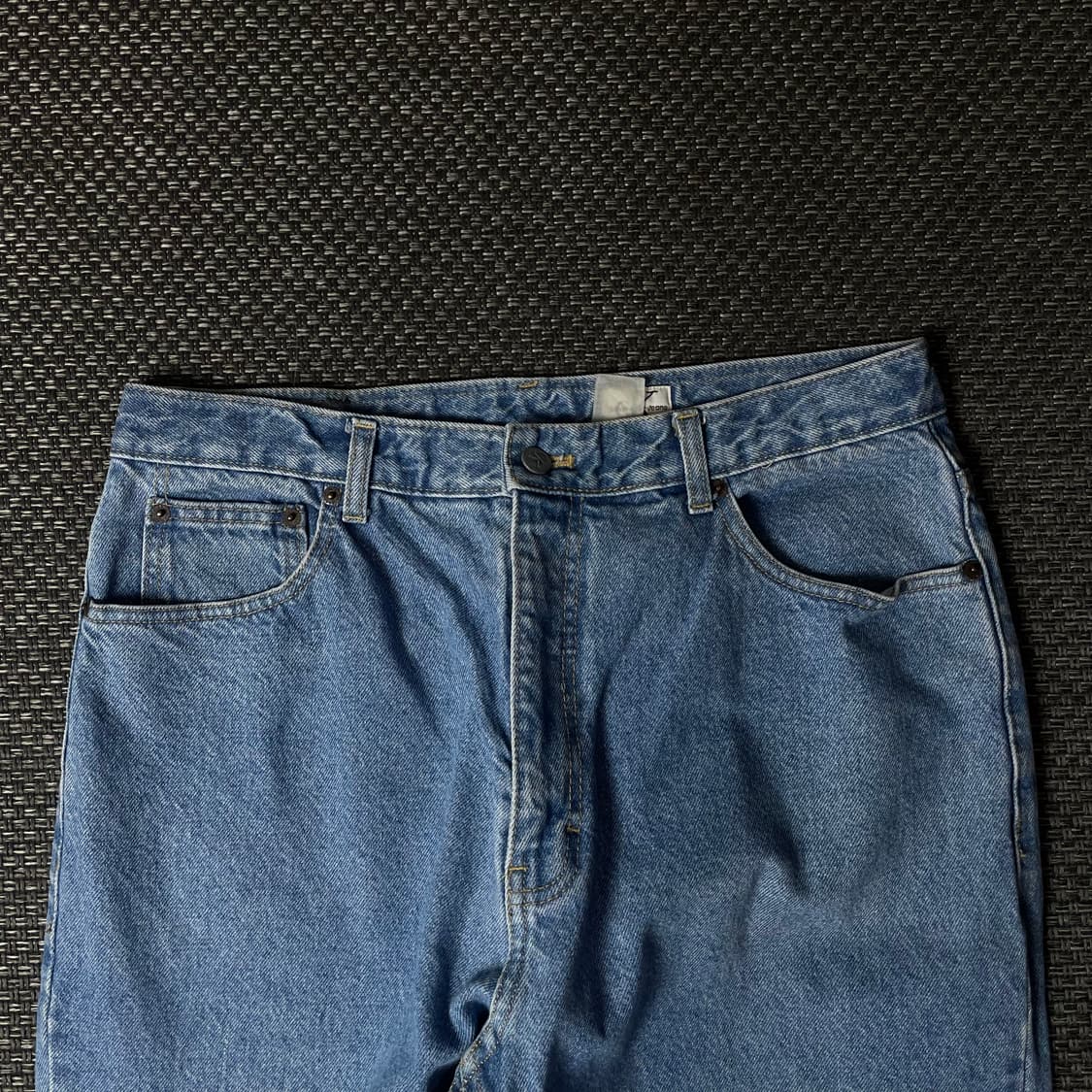 (33) 캘빈클라인 연청 와이드 데님 팬츠 상품이미지3