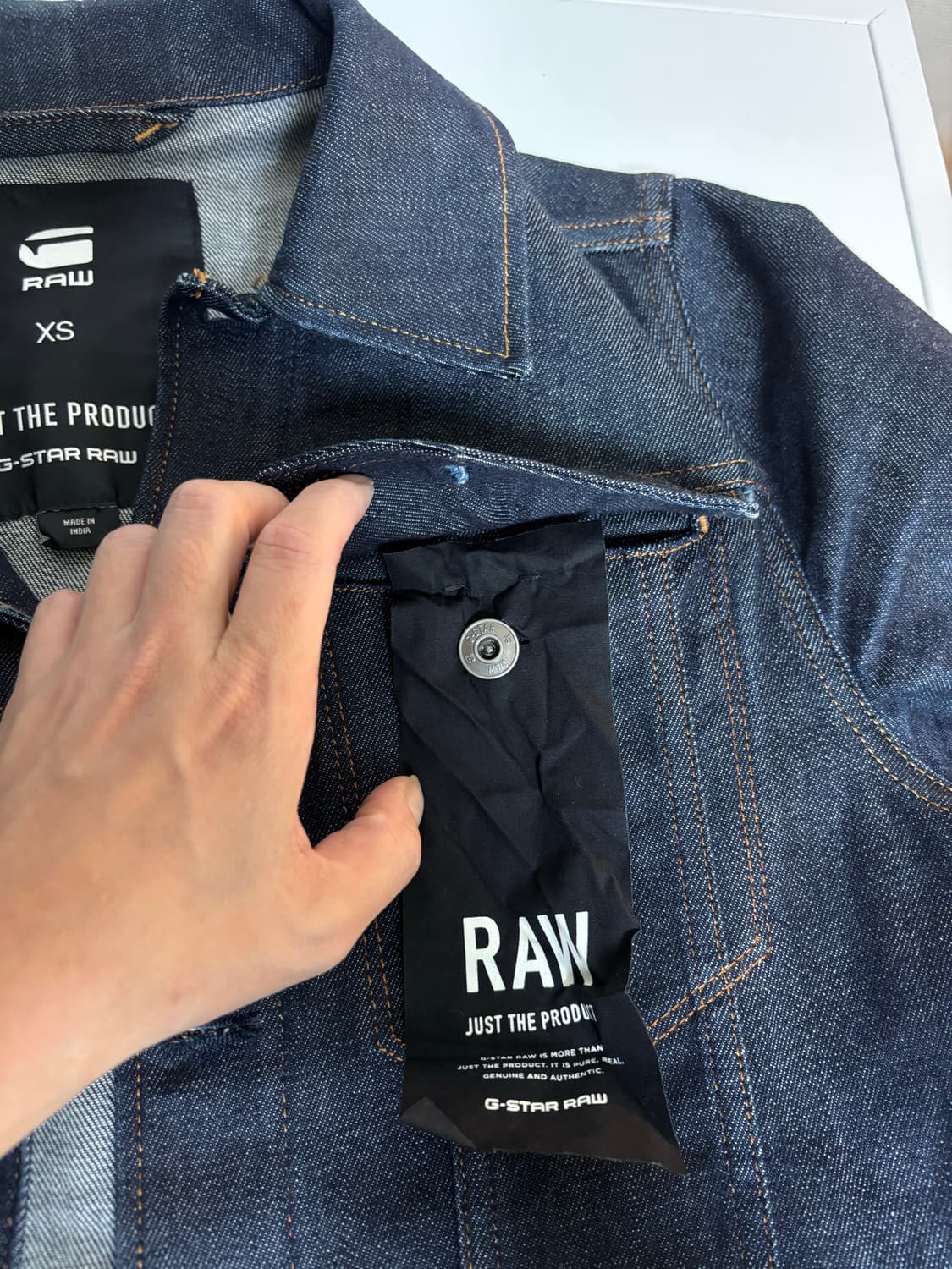 G-STAR RAW 지스타로우 데님 청자켓 상품이미지3