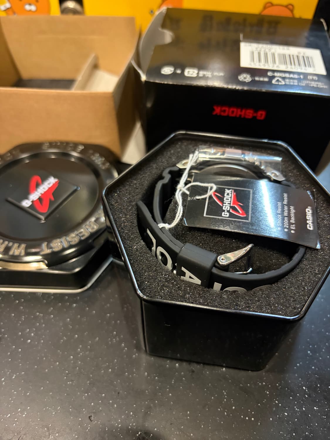 쥐샥GM-5600-1DR 메탈 커버드 시계  AS 아트스쿨 콜라보 상품이미지8