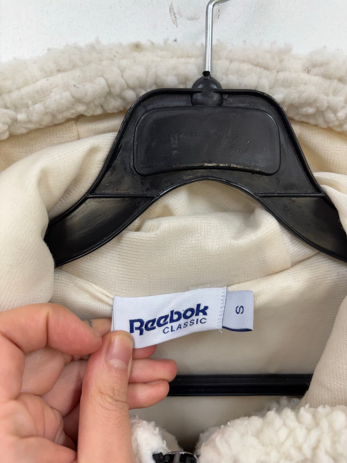 리복 롱 양털 후리스 자켓 상품이미지5