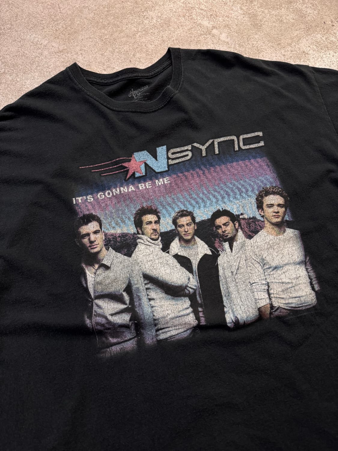 Nsync 빈티지 프린팅 티셔츠 상품이미지2