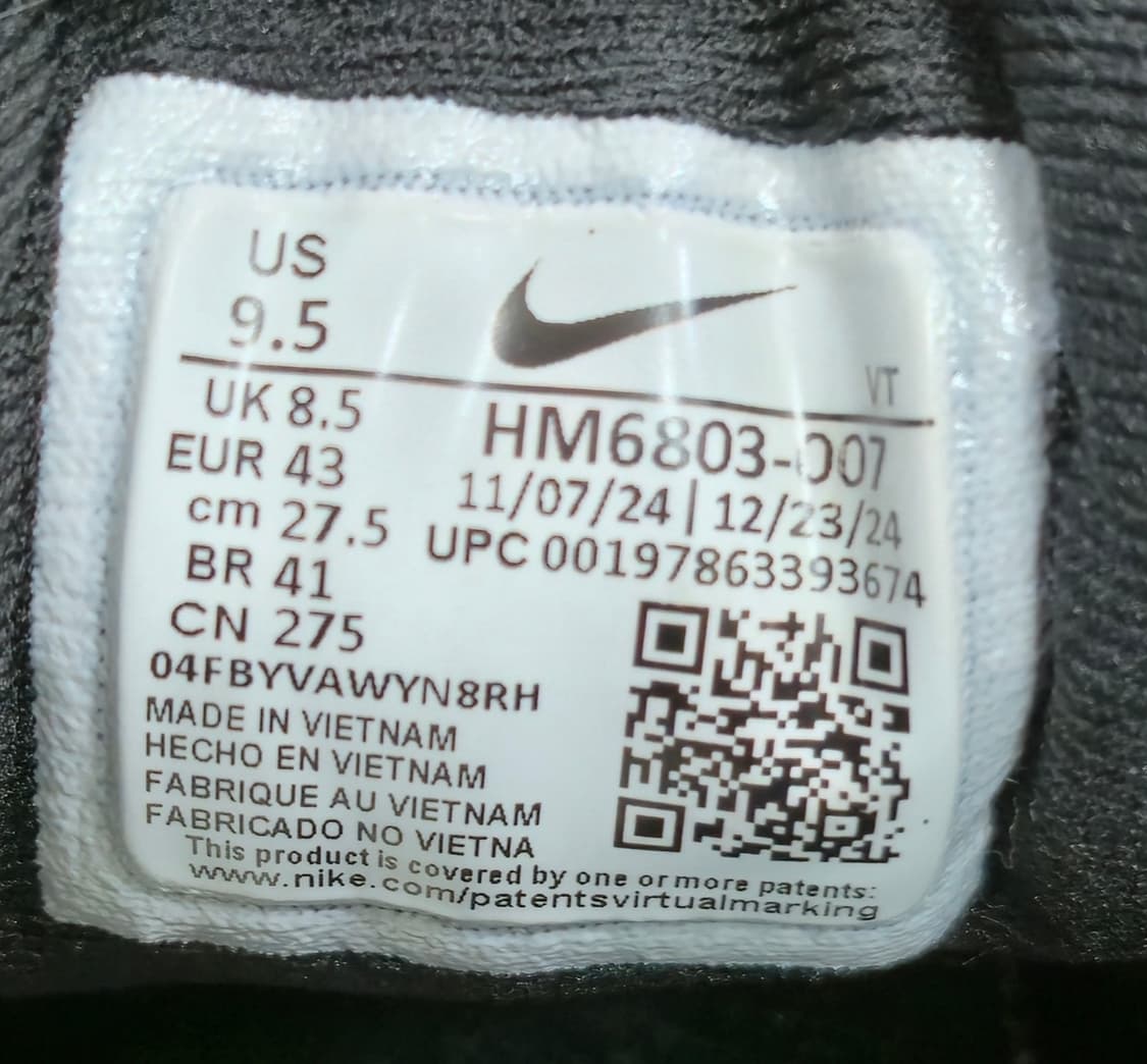 나이키 275mm-  줌 보메로 18 런닝화 블랙 코코넛 밀크 상품이미지7