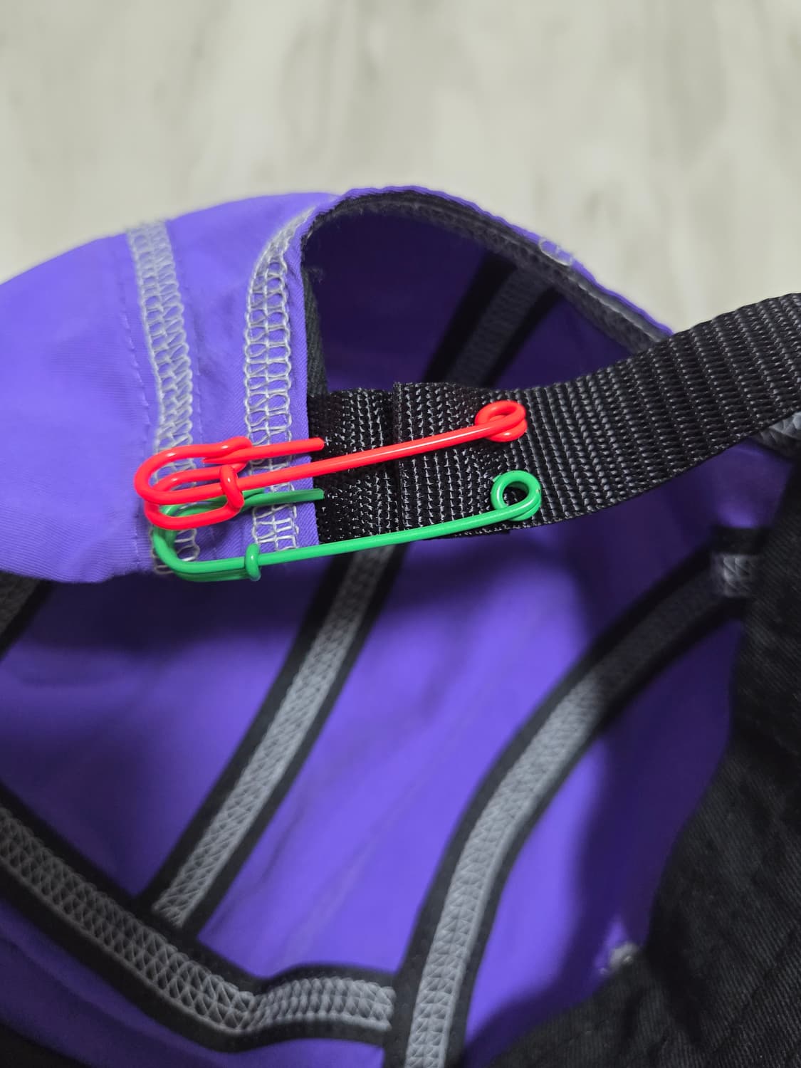 슈프림 리플렉티브 스티치 퍼플 캠프캡 상품이미지10