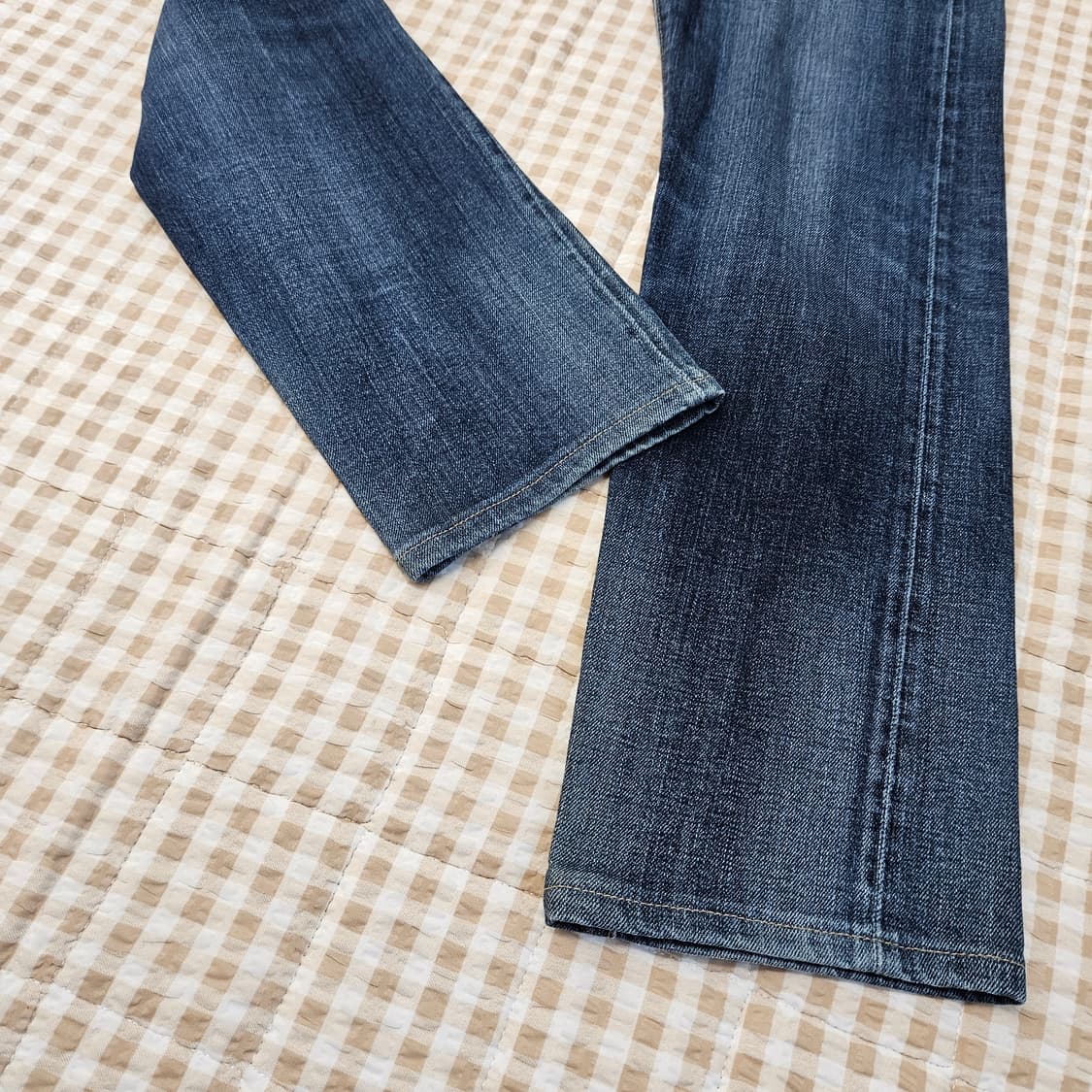 유니클로 스판 데님 청바지 남자32 상품이미지4