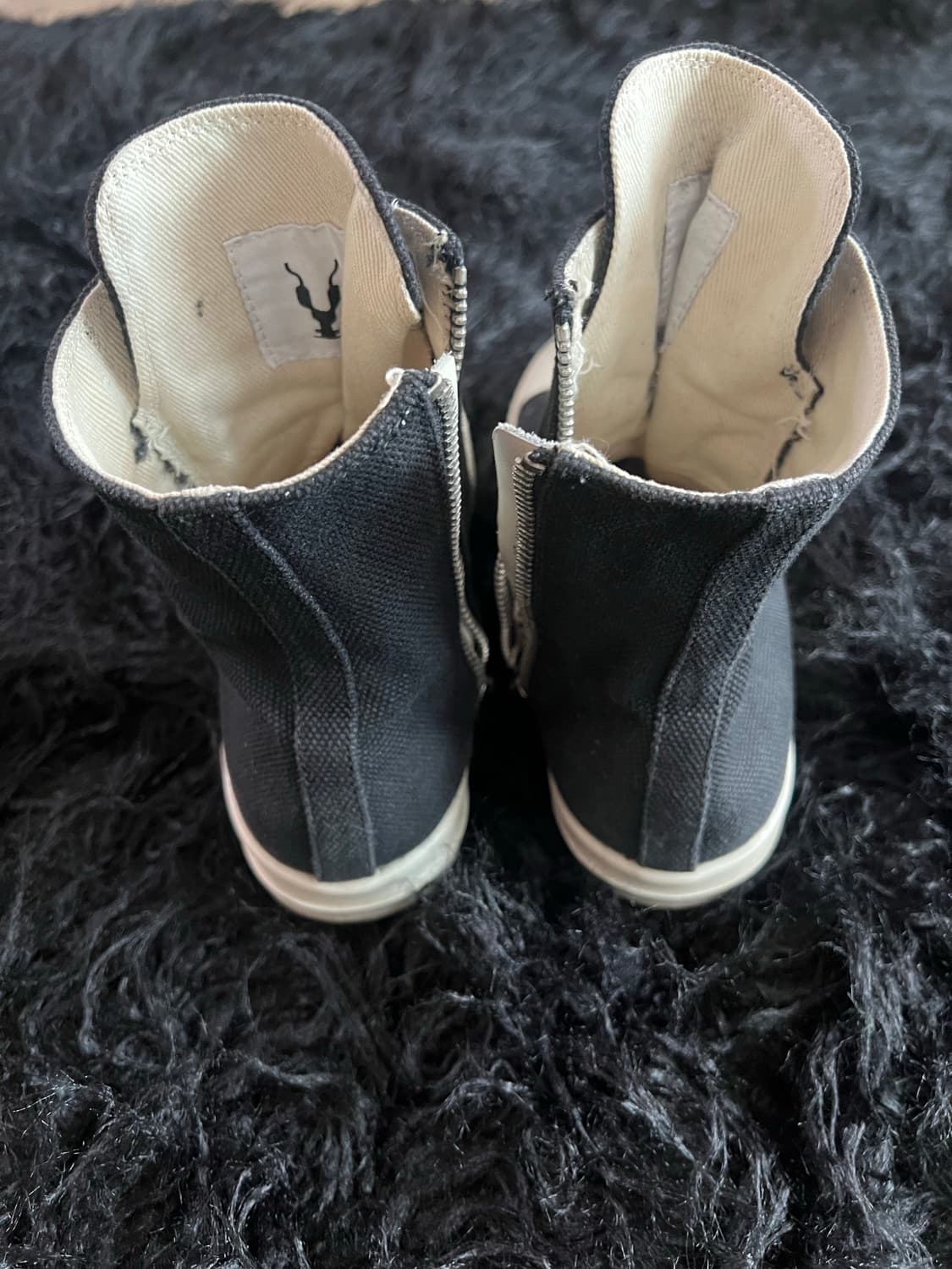 릭오웬스 컨버스 라몬즈 하이 캔버스 상품이미지3