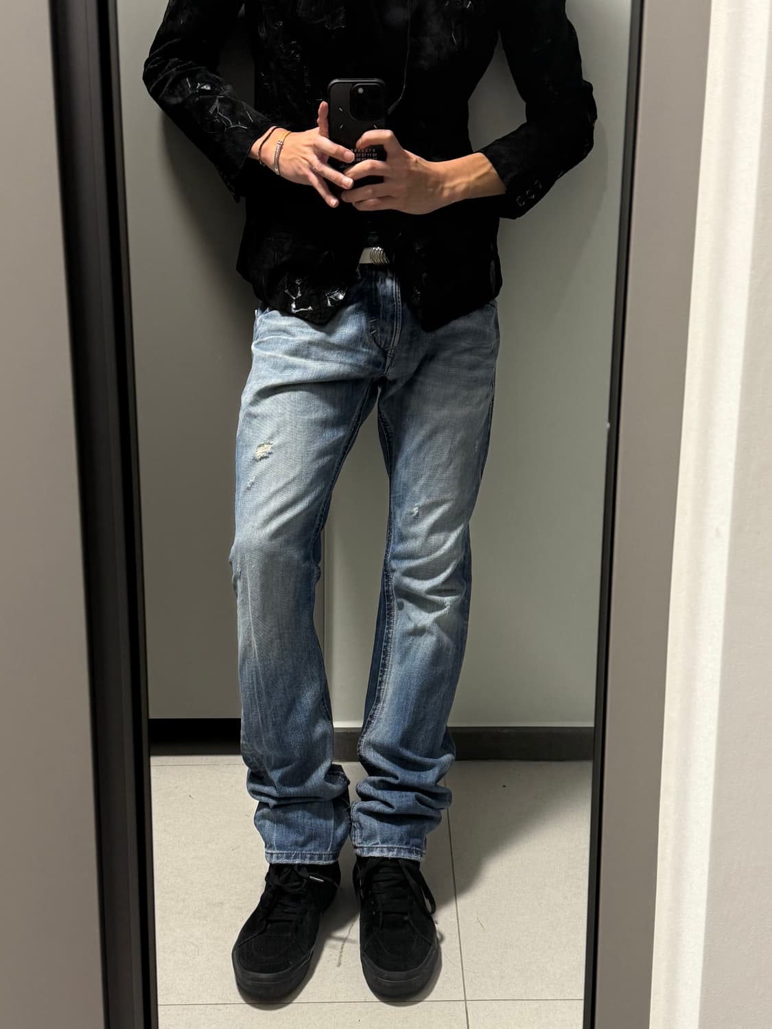 Diesel washed blue jean 상품이미지1