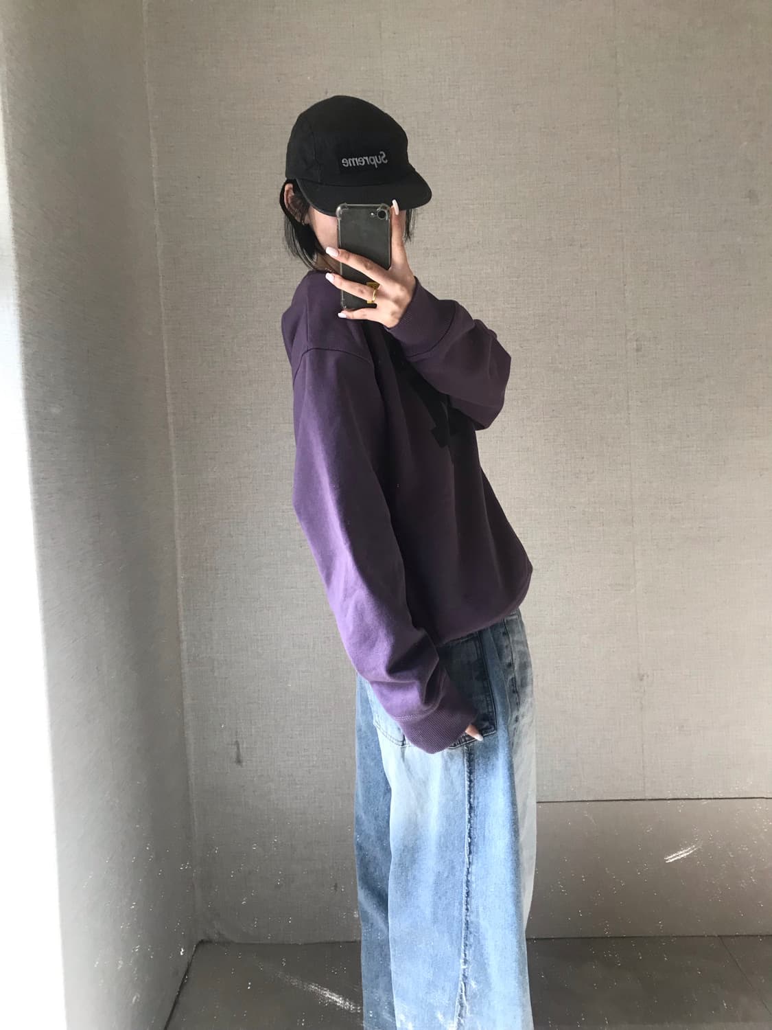 스투시 빅로고 맨투맨 상품이미지5