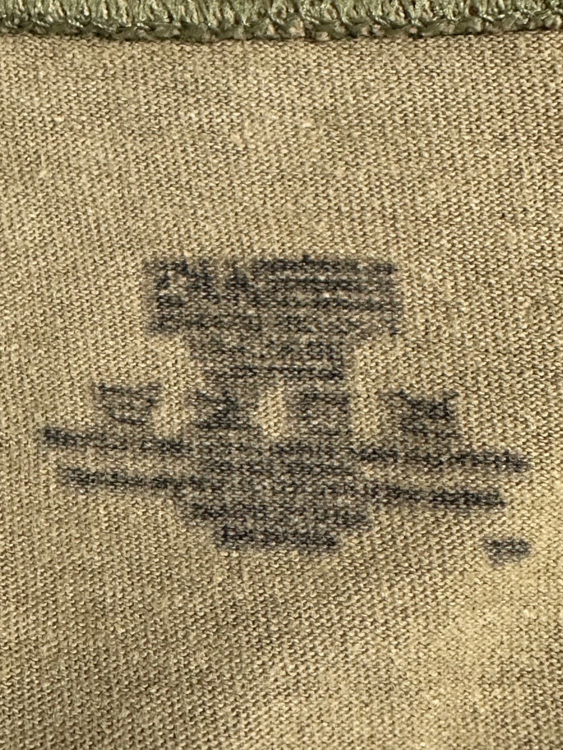 미군 카키색 라운드 반팔 티셔츠 (XL) (24) (만원샵) 상품이미지6