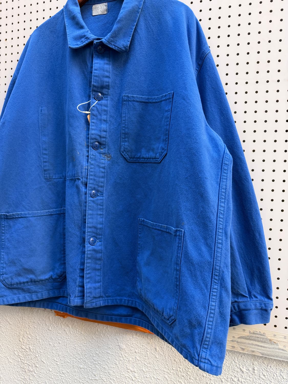 OLD VINTAGE WASHED BIG SIZE 프렌치워크자켓 상품이미지4