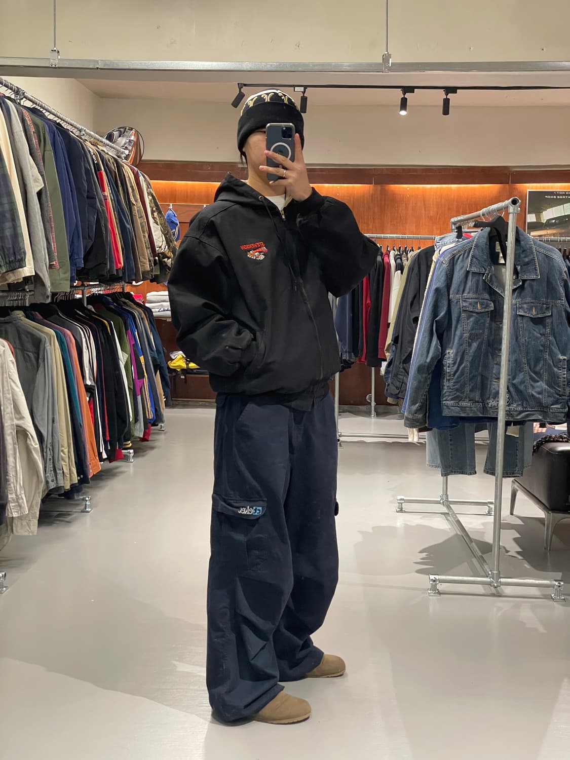 90s 빈티지 엑티브 후드 자켓 상품이미지3