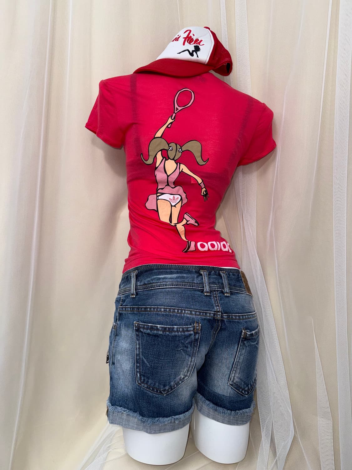 XS ADIDAS  테니스 반팔 티셔츠 상품이미지1