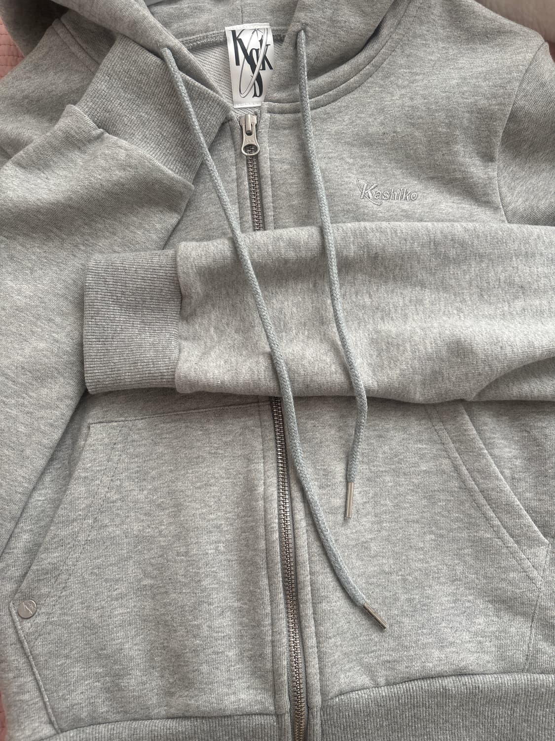 카시코 얀트라 후드집업 그레이 상품이미지3