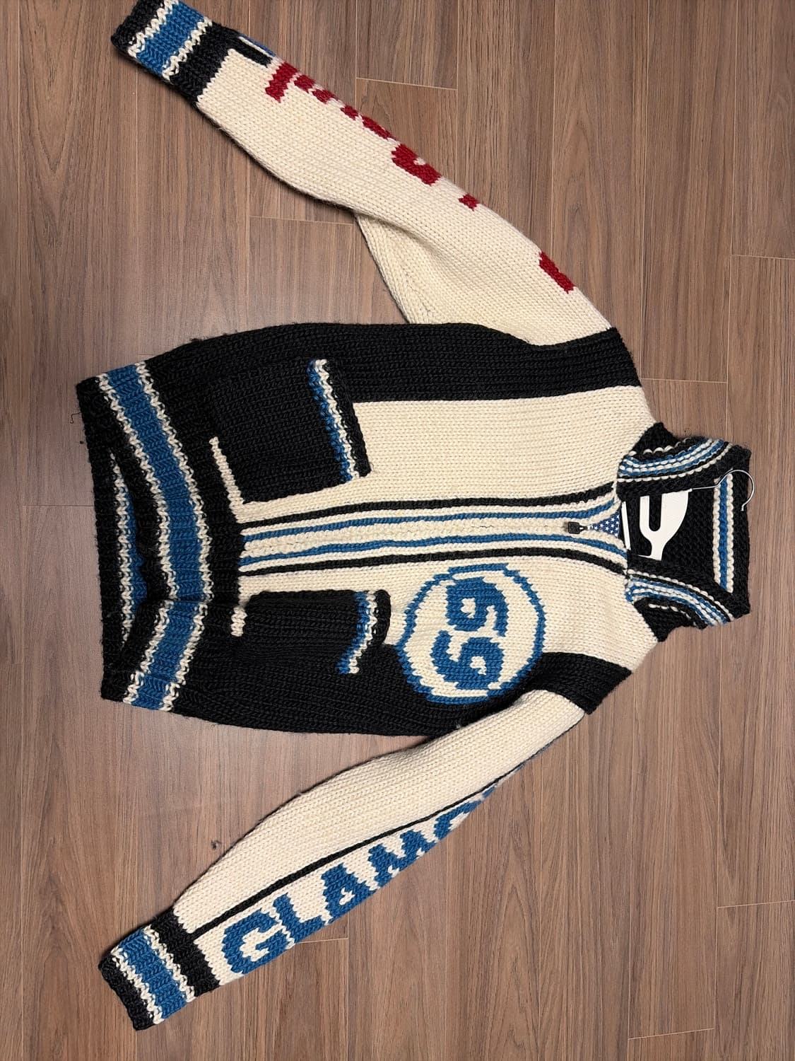 히스테릭 글래머 니트 집업 상품이미지1