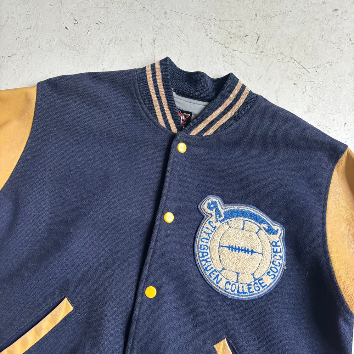 Chuo Sports Kanda Tokyo 빈티지 바시티 자켓 M 상품이미지4