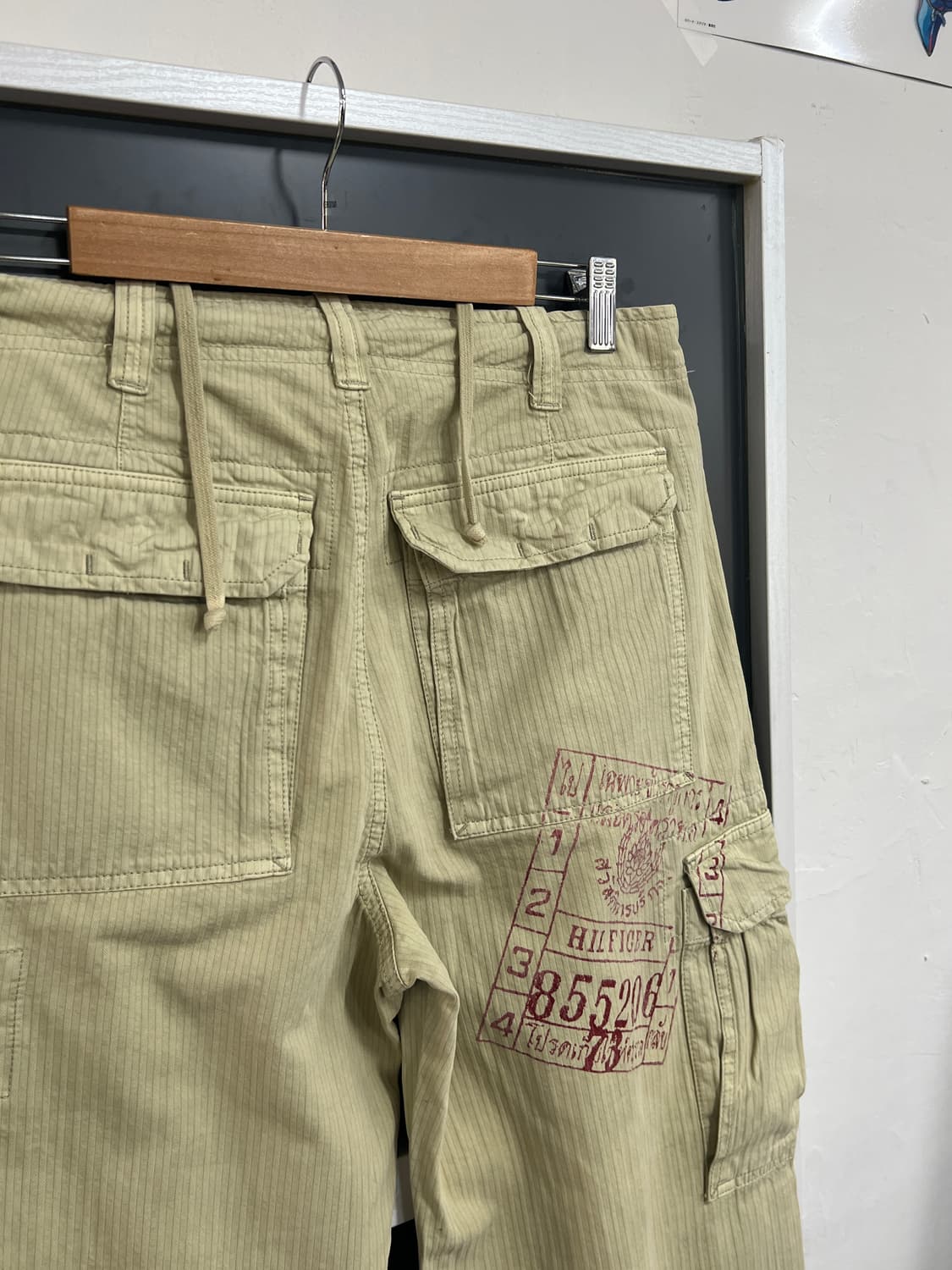 Tommy Hilfiger 타미힐피거 빈티지 밀리터리 스타일 카고 팬츠 상품이미지2