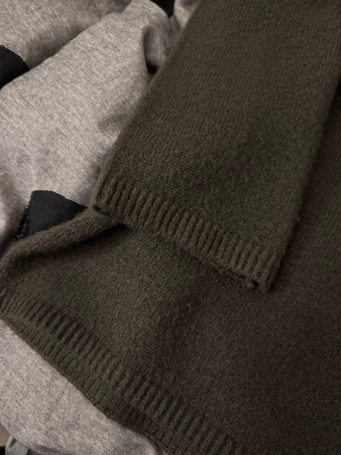 코이세이오 부클 니트 원피스 브라운 상품이미지3