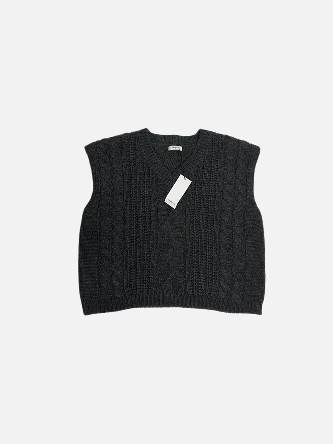 폴햄 브이넥 니트 베스트 (택있음) 상품이미지1