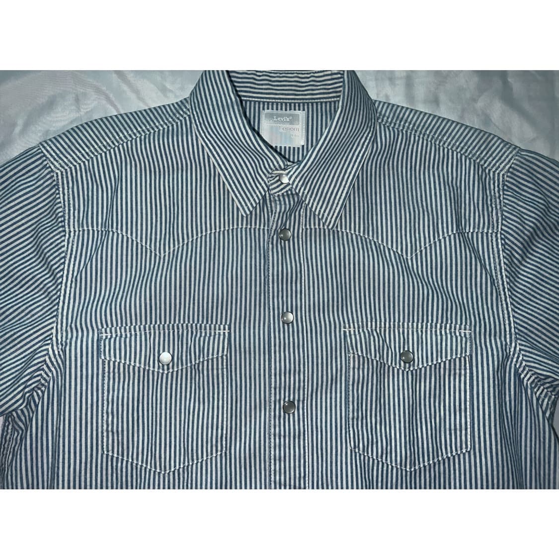 Levi's Western Half Shirt M 상품이미지4