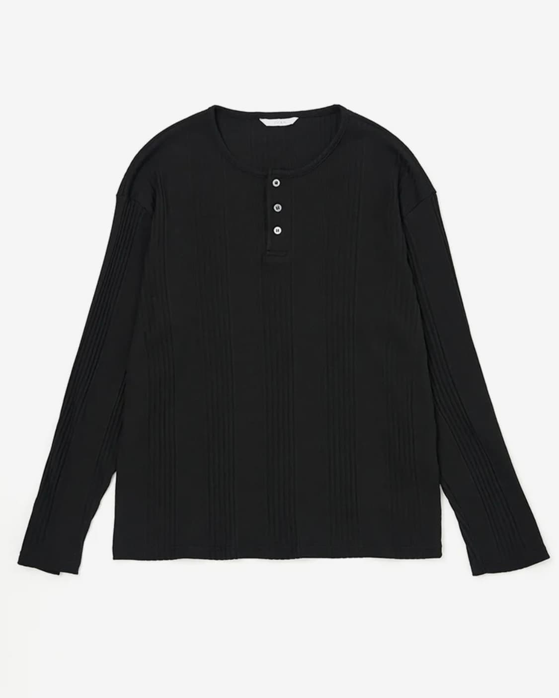 [새상품] 주앙옴므 헨리넥 롱슬리브 티셔츠 상품이미지1