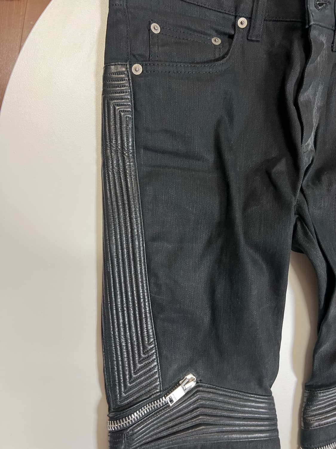 Saint laurent 생로랑 레더패널진 29 상품이미지5