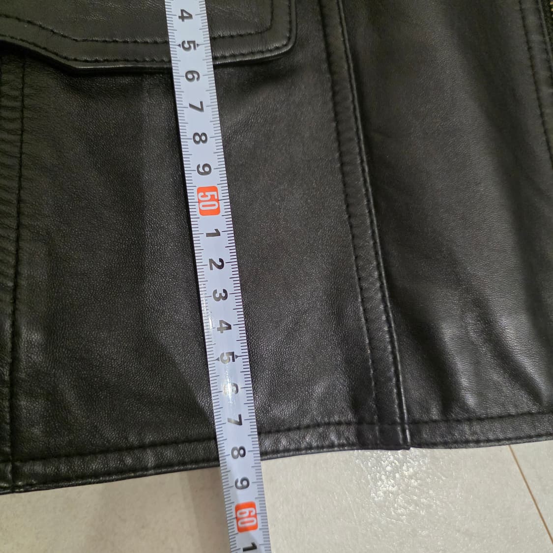 블랙키 이태리 램 스킨 라이더 자켓 55 상품이미지10