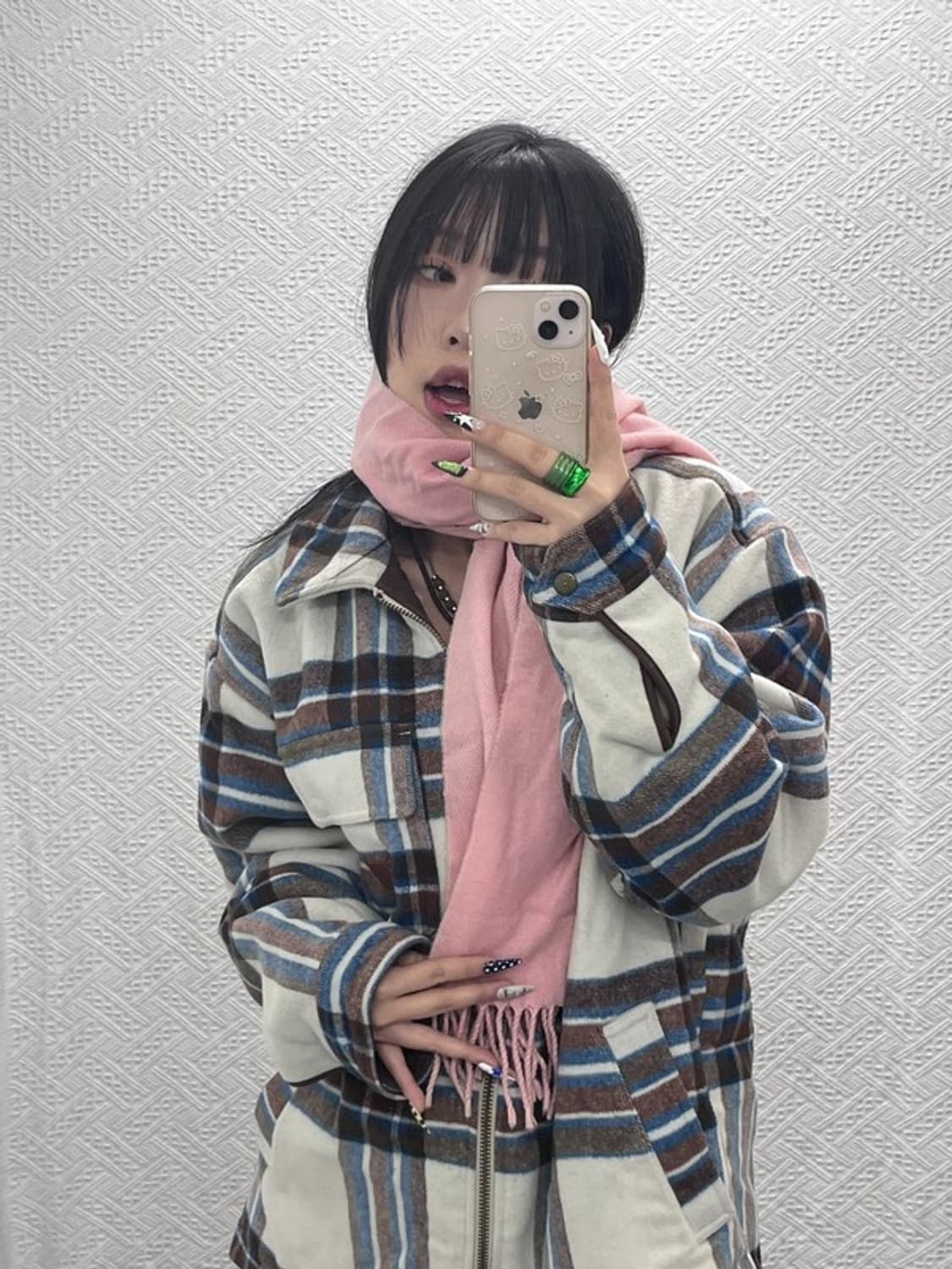 폴로 랄프로렌 폭닥 여리 딸기우유 목도리 C08595 상품이미지1