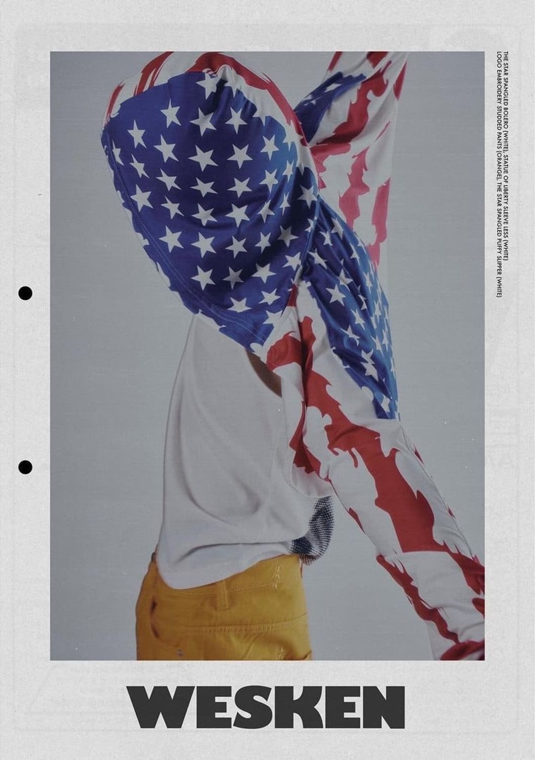 웨스켄 성조기 볼레로 사이즈3 상품이미지5