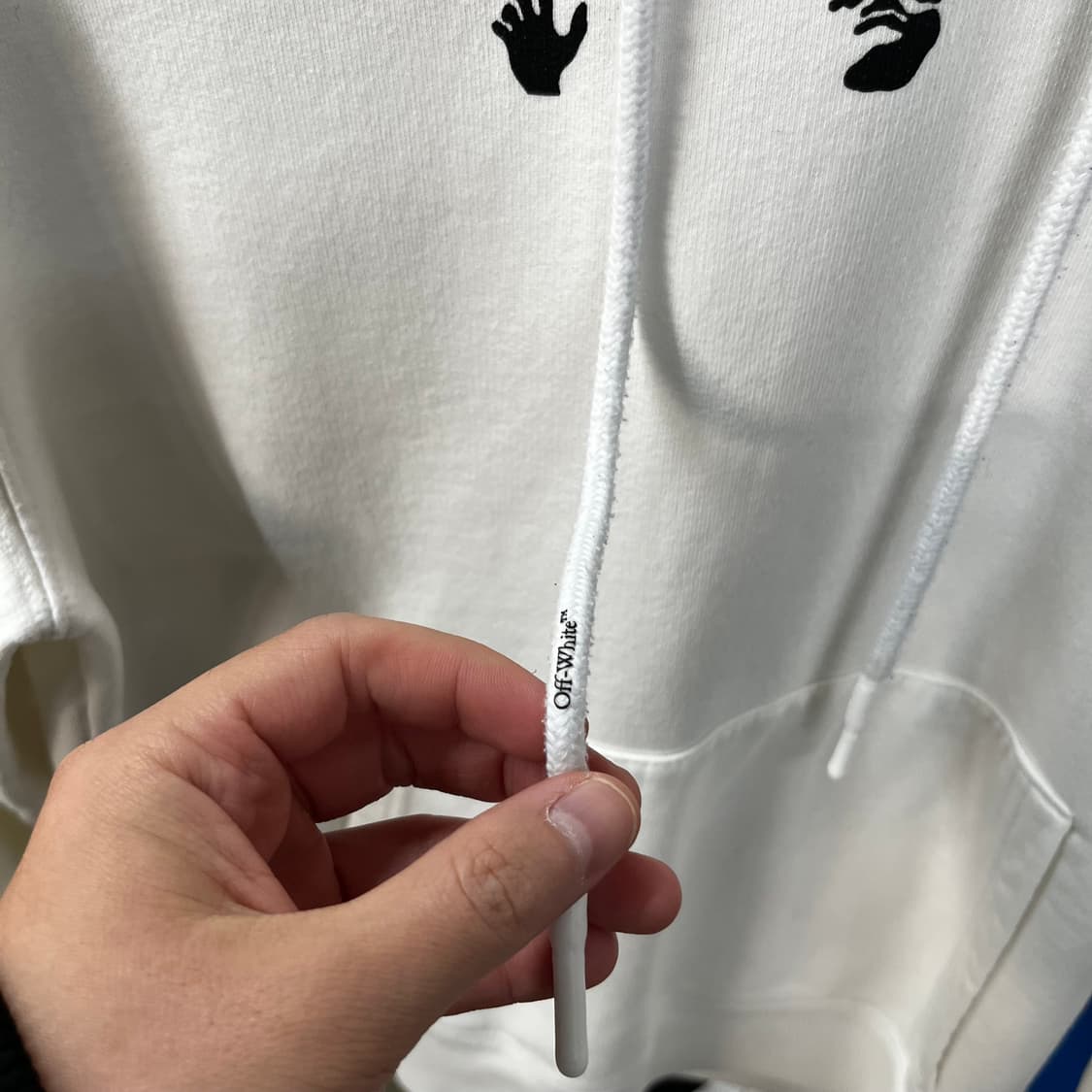 오프화이트 우먼 프린팅 후드 XS 상품이미지3