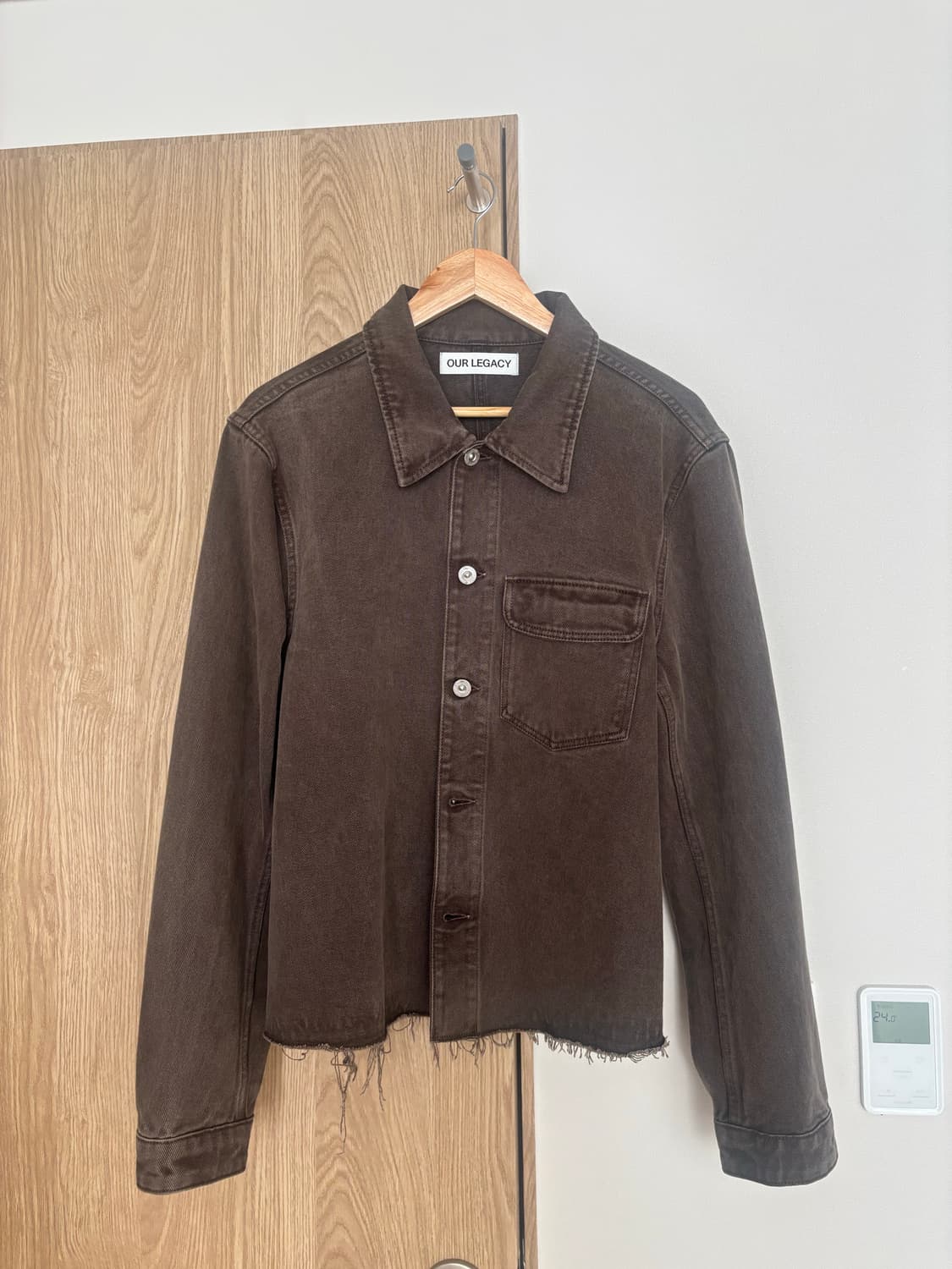 이워레가시 컷 리버스 자켓 브라운 48 상품이미지2