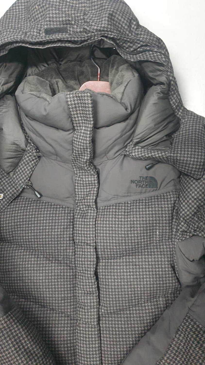 노스페이스  여성  구스롱패딩 100(XL) 하운드투스 상품이미지4