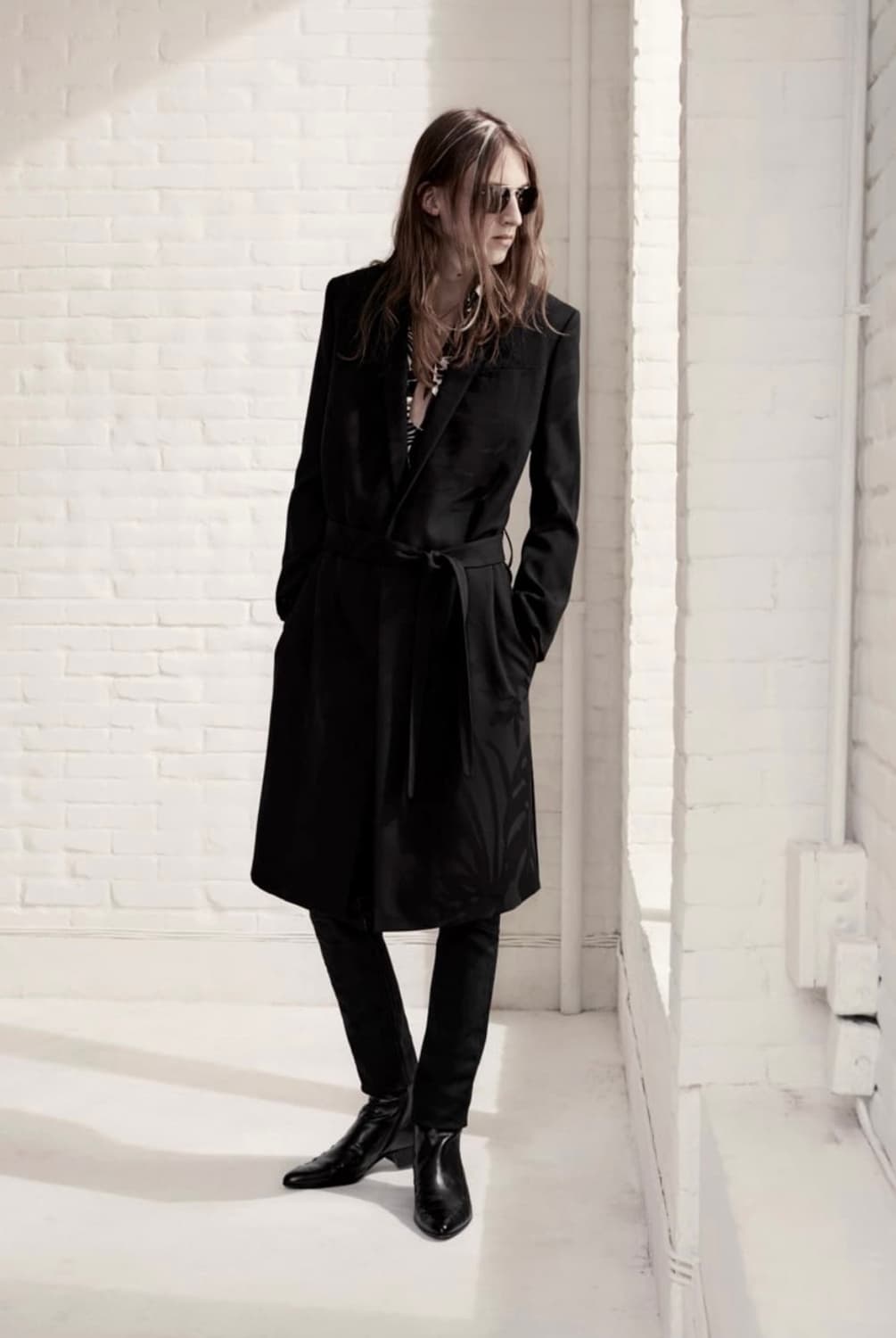 생로랑 자카드 코트 48 상품이미지4