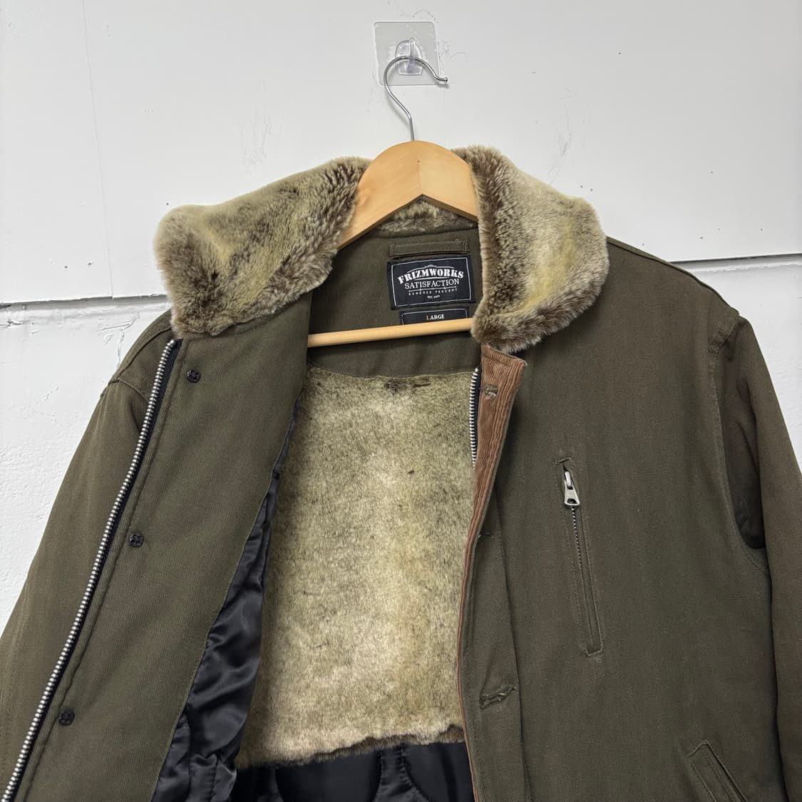 프리즘웍스 카키 N-1 덱자켓 상품이미지4