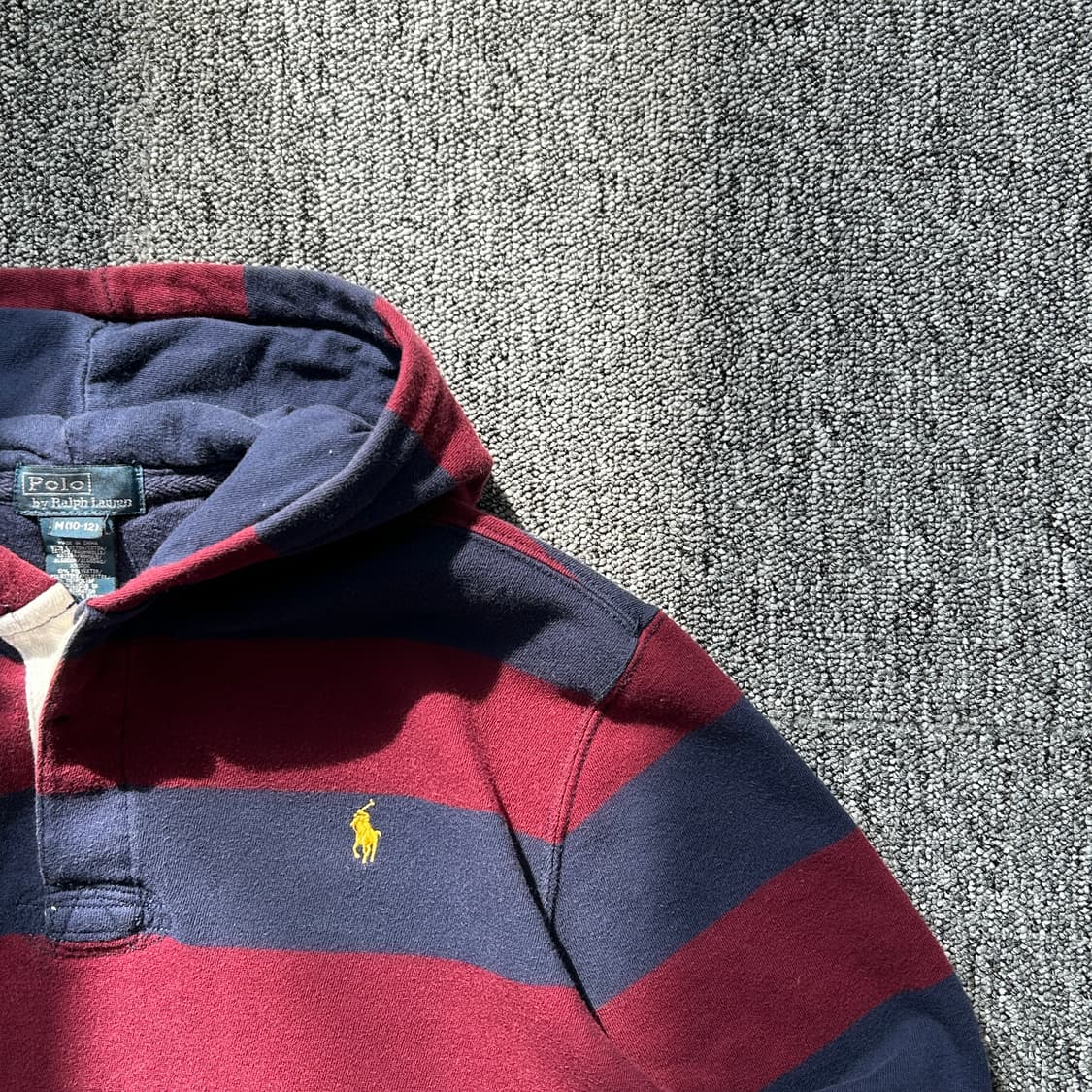 폴로 랄프로렌 스트라이프 럭비 후드티 상품이미지2