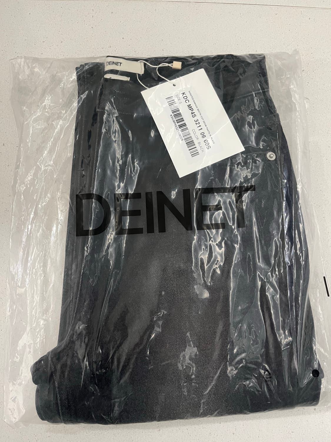 다이닛 deinet SCRATCH DAMAGE BOOTS-CUT 데님 상품이미지5