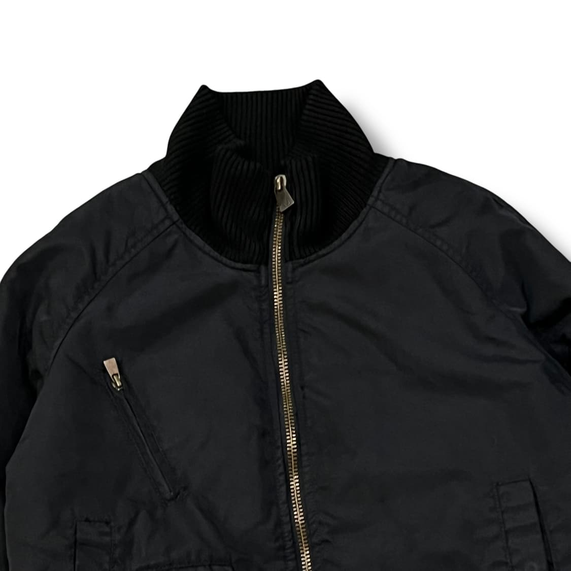  아르마니진스 터틀넥 봄버 자켓 y13906 상품이미지4