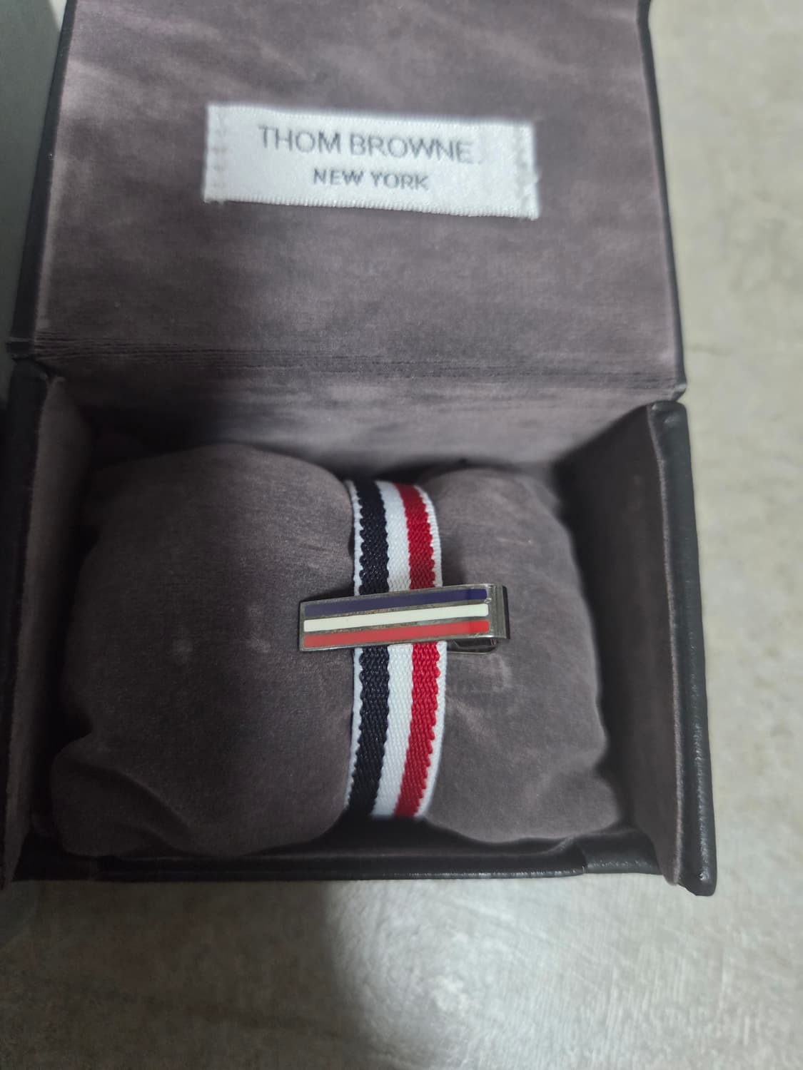 톰브라운 숏타이핀  삼선 풀셋 상품이미지2