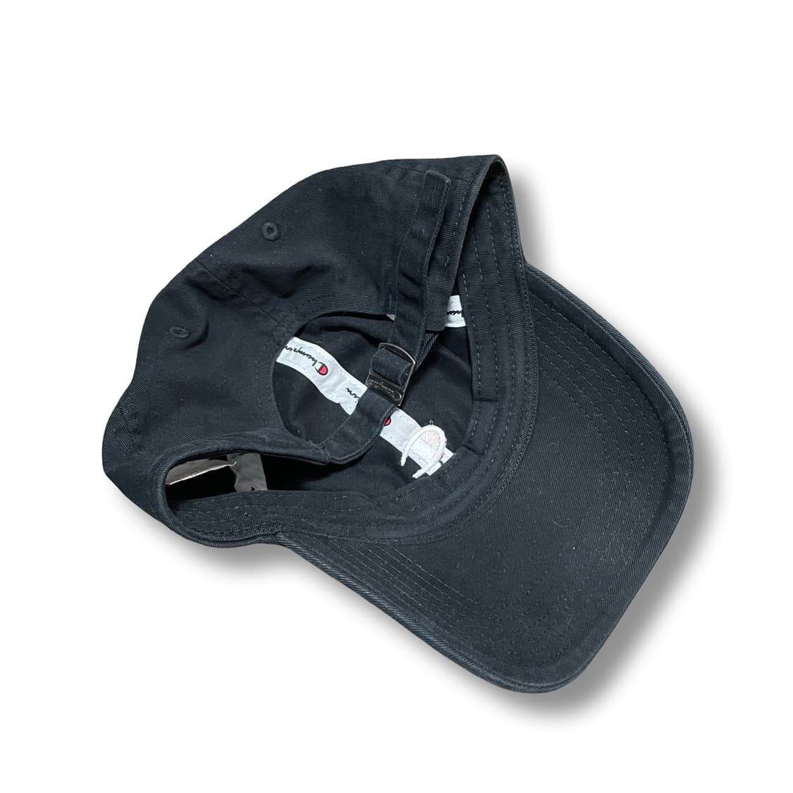 챔피온 블랙 볼캡 모자 상품이미지3